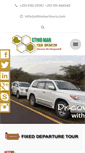 Mobile Screenshot of ethiomartours.com